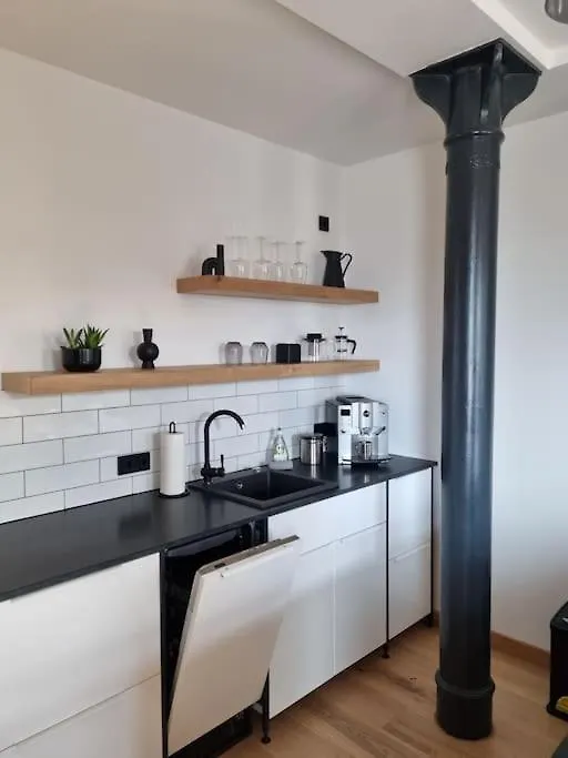Komfortables Apartment Im Industrial Chic Drezda 0*,