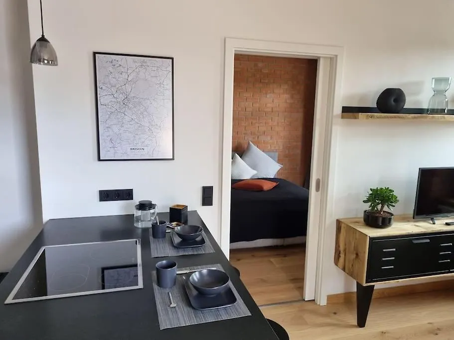 Komfortables Apartment Im Industrial Chic Drezda