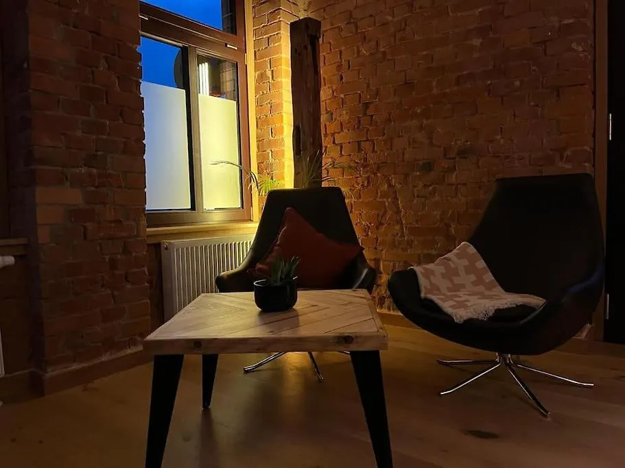 דרזדן Komfortables Apartment Im Industrial Chic